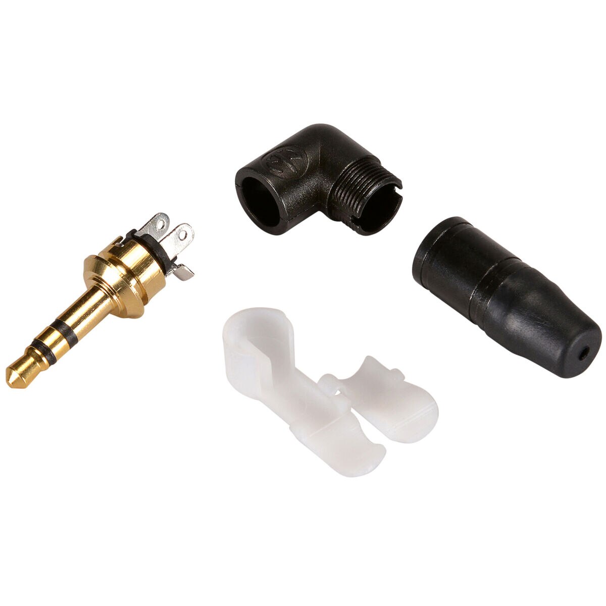Neutrik NTP3RC-B 3.5mm Right Angle Plug Black